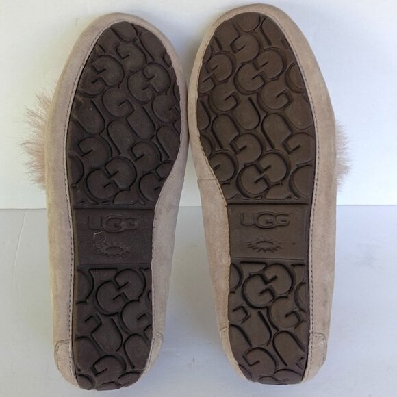 UGG Dakota Pom Pom Slipper Pink Size 10 - Picture 9 of 9